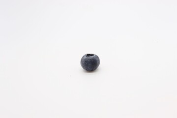 blueberry on a white background