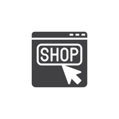 Virtual Shopping Icon