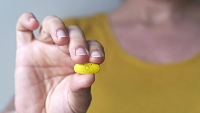 pill to attract the sun, good weather, happiness, summer, color
