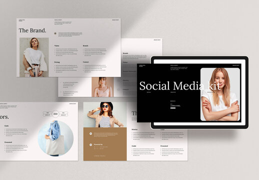Social Media Kit Template
