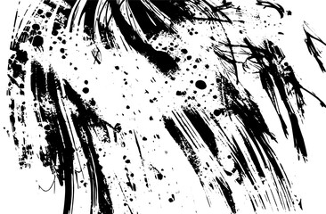 Grunge black and white abstract texture