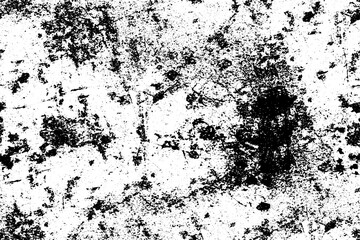 Grunge is black and white abstract. Monochrome texture