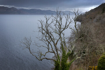 Loch Ness. Urquhart Castle. Lake. Scotland. 