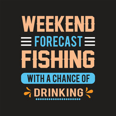 Fishing T-Shirt Design vector