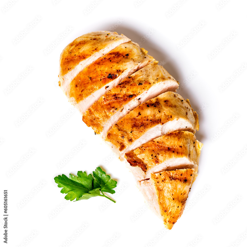 Wall mural grilled chicken fillet