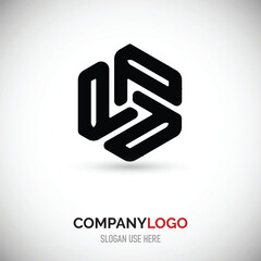 Minimalist vector logo design
