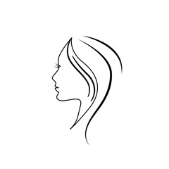 Face beauty logo icon