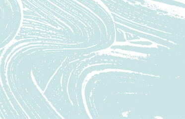 Naklejka premium Grunge texture. Distress blue rough trace. Curious