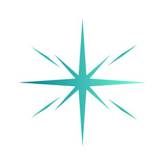 gradient star