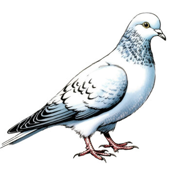 鳩, ハト, Dove, Pigeon, Generative AI
