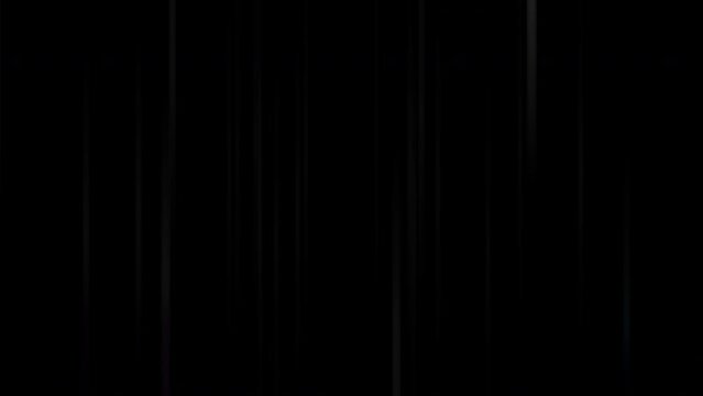 Line blur pack on black background and seamless loop.