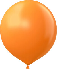 Orange balloon isolated. © Pro Hi-Res