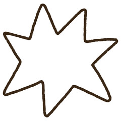 cute speech bubble hand drawn