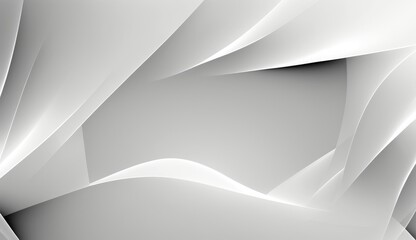 abstract white background, Generative AI