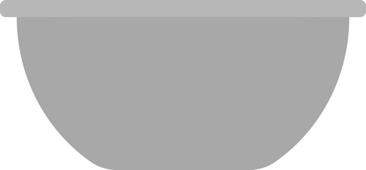 ボウルのシンプルなイラストアイコン