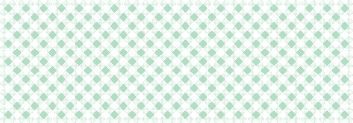 green fabric pattern texture - vector textile background for your design