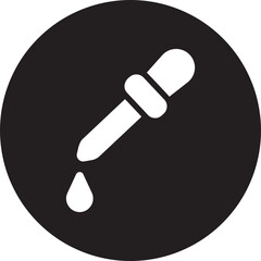 eyedropper glyph icon