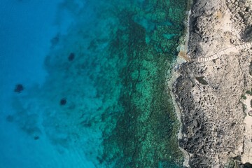 
Beautiful rocky coast of Cyprus
