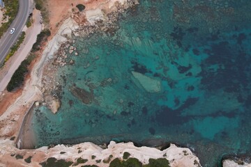 
Beautiful rocky coast of Cyprus