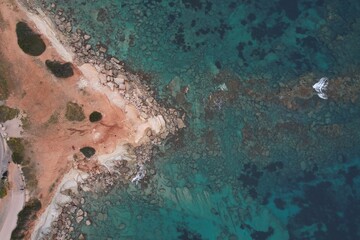 
Beautiful rocky coast of Cyprus