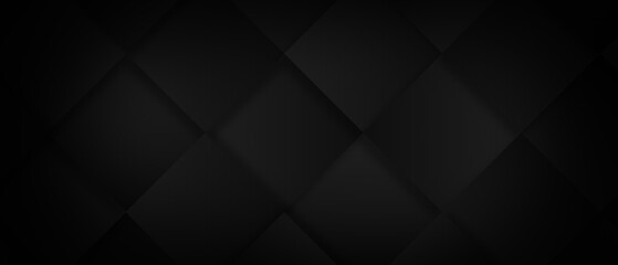 Abstract black pattern and dynamic background poster
