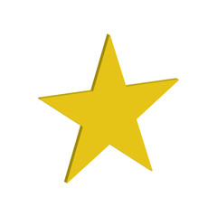 Fototapeta premium star icon vector