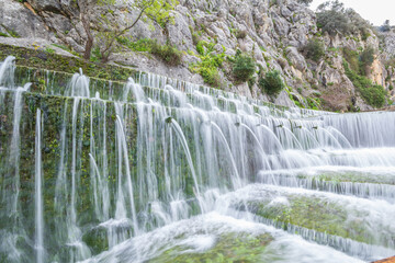 Fuente de los cien ca&ntilde;os, Villanueva del Trabuco M&aacute;laga, Spain