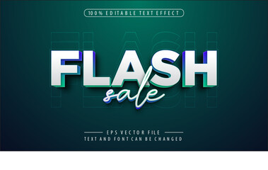 FLASH SALE TEXT EFFECT
