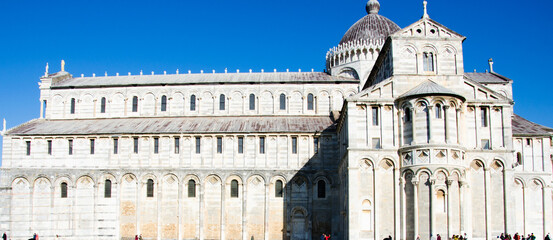 Leaning tower in Pisa, Italy