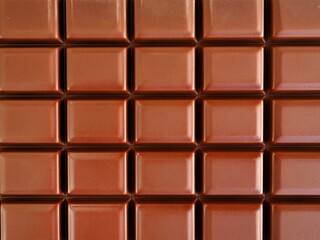 Chocolate tablet close up background