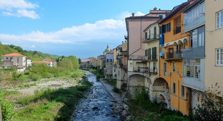 Fototapeta na wymiar Pontremoli in Italien