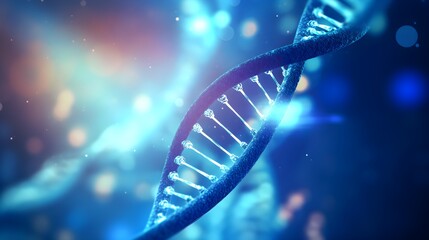 Human DNA genome background with copy space