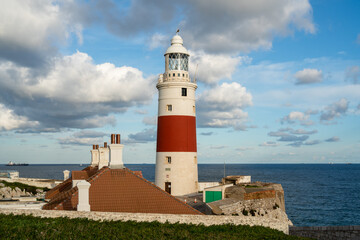Fototapeta na wymiar Lighthouse in Gibraltar Europe