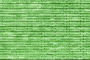 Green brick wall of the building - great for a wallpaper