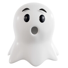 Fototapeta premium An ethereal 3D illustration of a ghostly figure