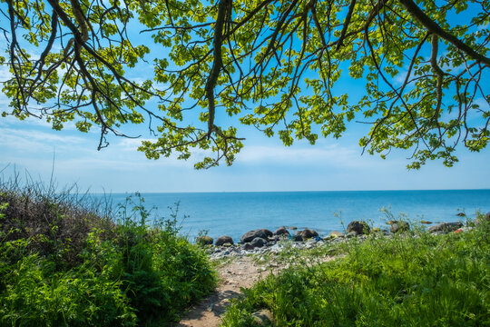 Meerblick am Strand von Fehmarn
