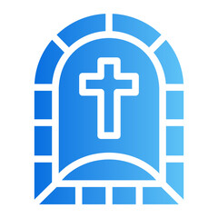 Obraz premium window gradient icon