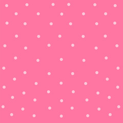 dot pattern,white polka dot pink background