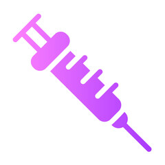 syringe gradient icon