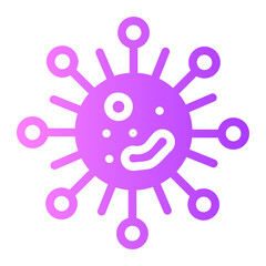 virus gradient icon