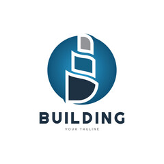 Real Estate Business Logo vector illustration design