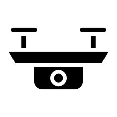 drone camera glyph 
