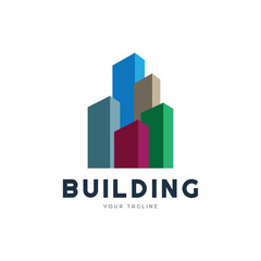 Real Estate Business Logo vector illustration design