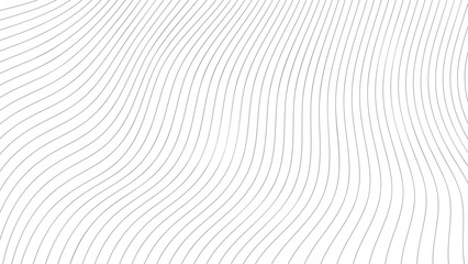 Wavy lines pattern, optical illusion. Abstract minimalistic background.