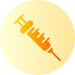 syringe gradient icon
