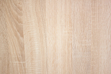 Chipboard texture is light. Chipboard background, beige color, authentic.