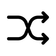 shuffle icon