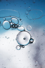 air bubbles underwater, abstract water background