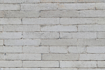 Close up of white brick wall