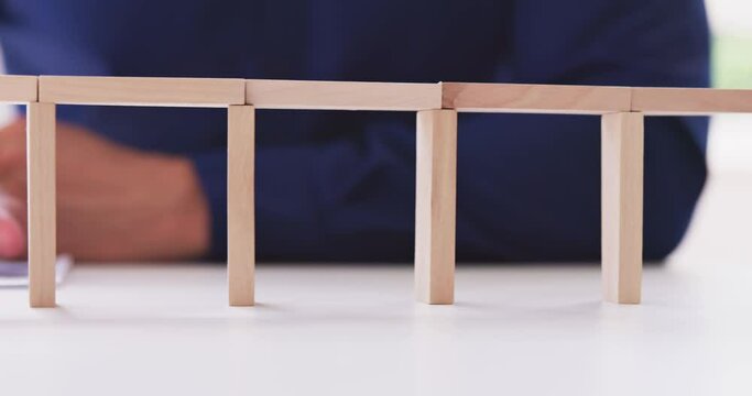 Building Bridge Gap With Block